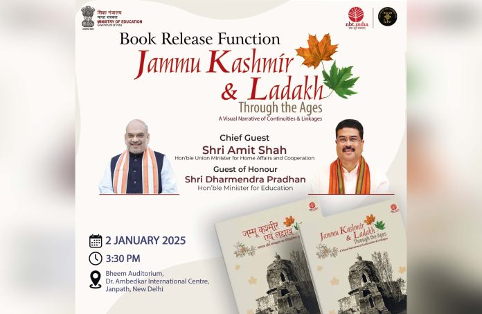 Amit Shah, Dharmendra Pradhan To Launch Book Documenting Story Of J&K, Ladakh