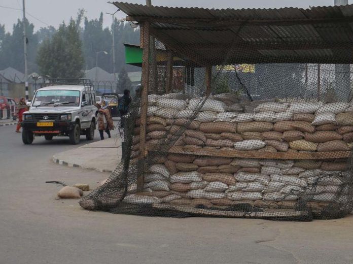 Three-Decade-Old Security Bunker In Srinagar City Dismantled