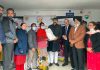 MLA Arvind Gupta along with others during a programme on TB awareness in Jammu.