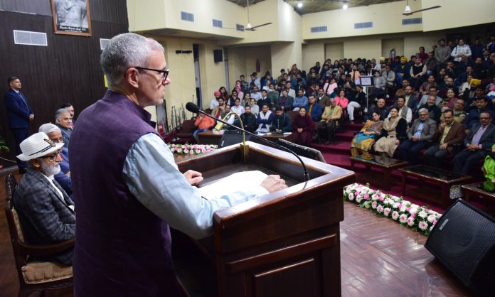 CM Omar Abdullah Stresses On Climate Change Awareness In J&K