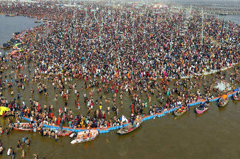 Over 50 lakh people of Nepal took holy dip in Maha Kumbh - Daily Excelsior