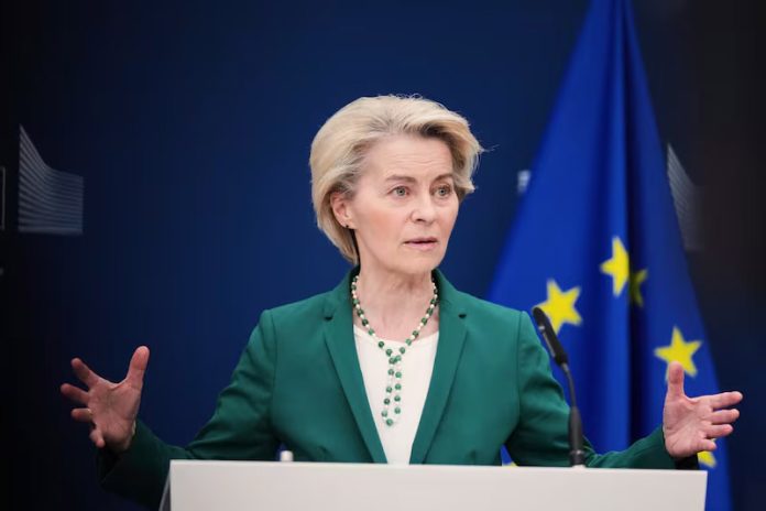 EU will put tariff retaliation on hold for  90 days to match Trump's pause