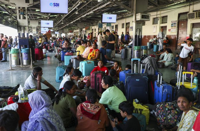 Pahalgam attack: Tourists at Jammu railway station