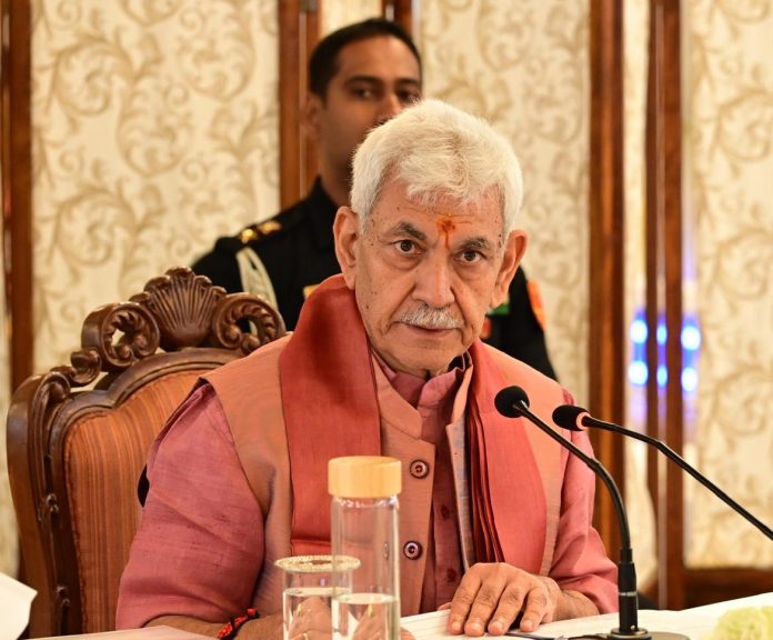 LG Sinha Reviews Security Situation In J&K, Arrangements For Amarnath Yatra