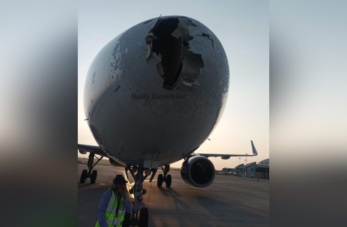 Indigo Pilot Reports Emergency After Srinagar-Bound Aircraft With Over 200 People Caught In Hailstorm Indigo Pilot Reports Emergency After Srinagar-Bound Aircraft With Over 200 People Caught In Hailstorm