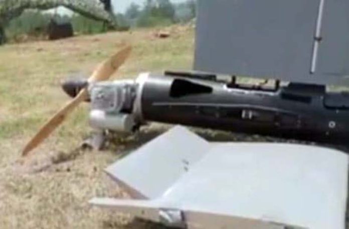 A Turkish drone downed in Udhampur.