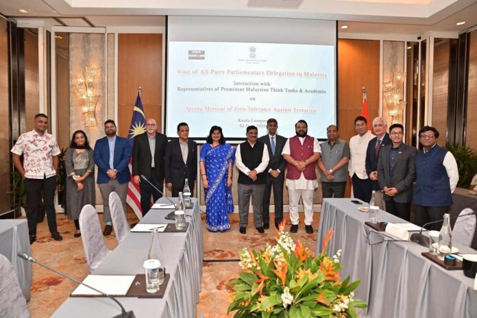 Malaysia thanks Indian delegation for anti-terror  briefing, reaffirms peace commitment