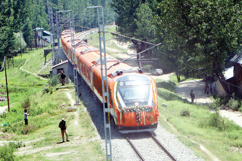 Train To Kashmir: Helicopters Ferried Men And Machines To Build Engineering Marvels In Once Cut-Off Areas