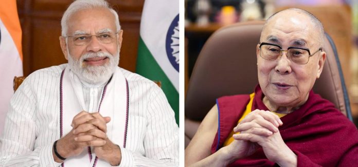 PM Modi Wishes Dalai Lama On Birthday
