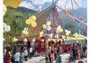 Devotees at Shree Machail Mata shrine on Saturday.